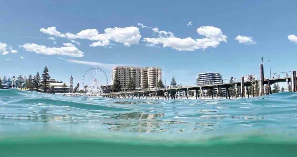 Glenelg Oasis, Pool, Gym, Spa & Sauna, Free Parking, City Views Eksteriør billede